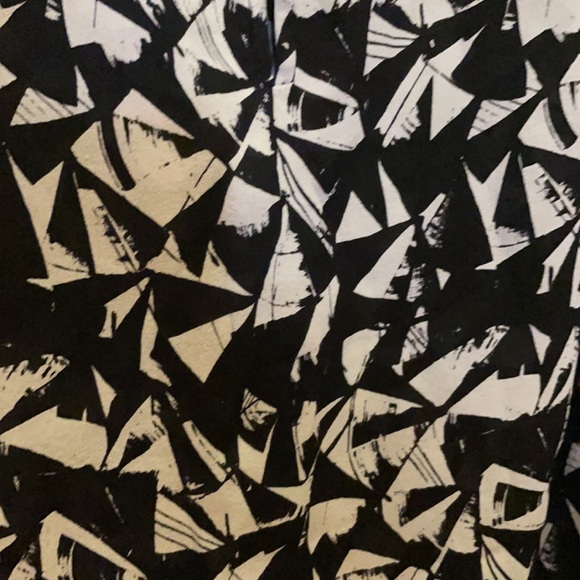 A.L.C geometric patterned silk top - Picture 3 of 3